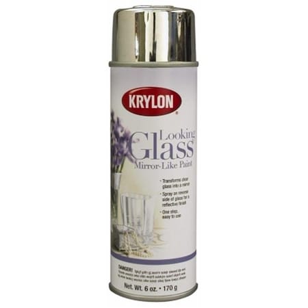 Krylon Krylon Division 6 Oz Looking Glass Mirror Like Spray Paint 9033 6219497